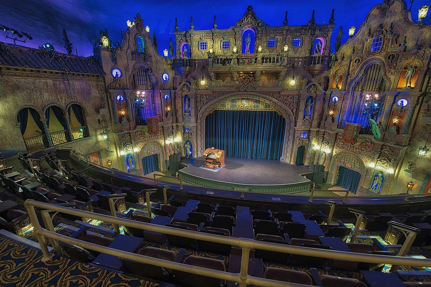 The Duncan Auditorium at the Tampa Theatre, once described as a 