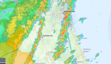 Tornado watch issued for Alachua County, North Central Florida 