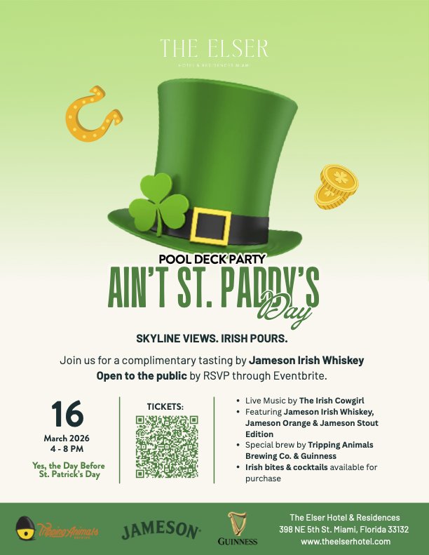 Ain't St. Patty's Day Celebration at The Elser on Monday, March 16