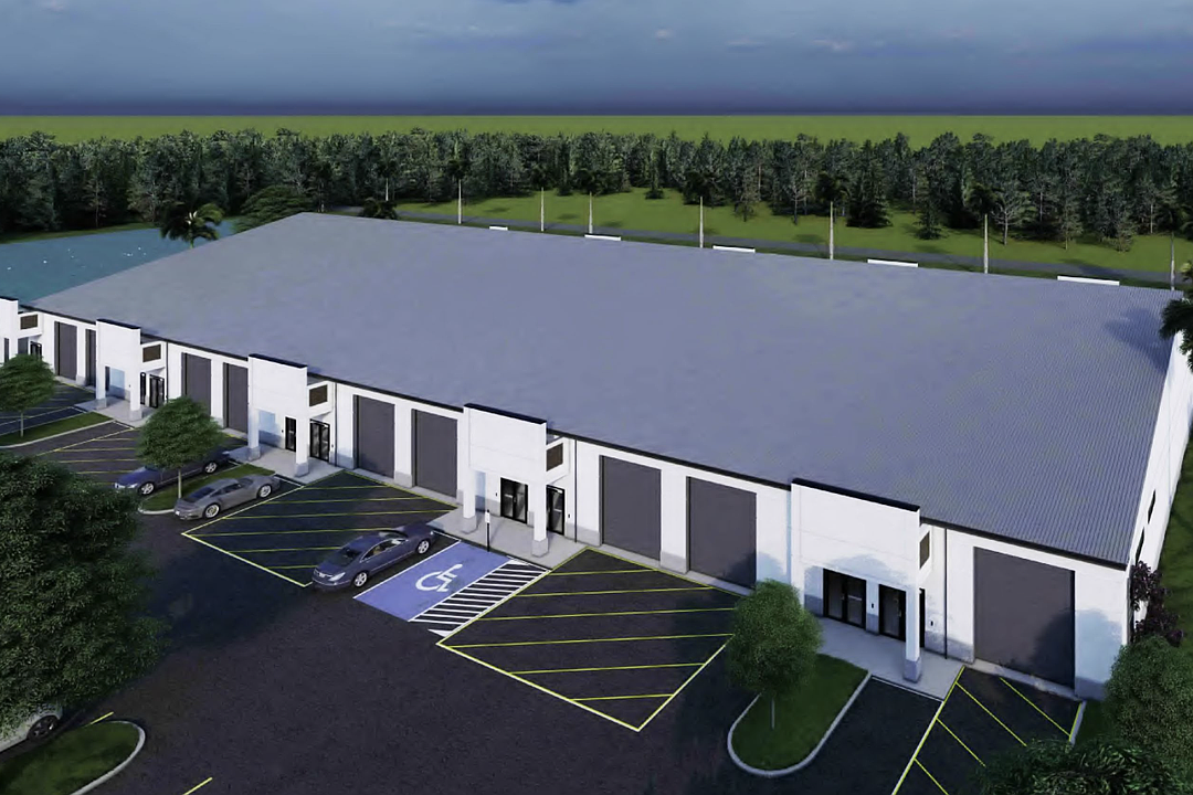 Fort Myers industrial park under construction