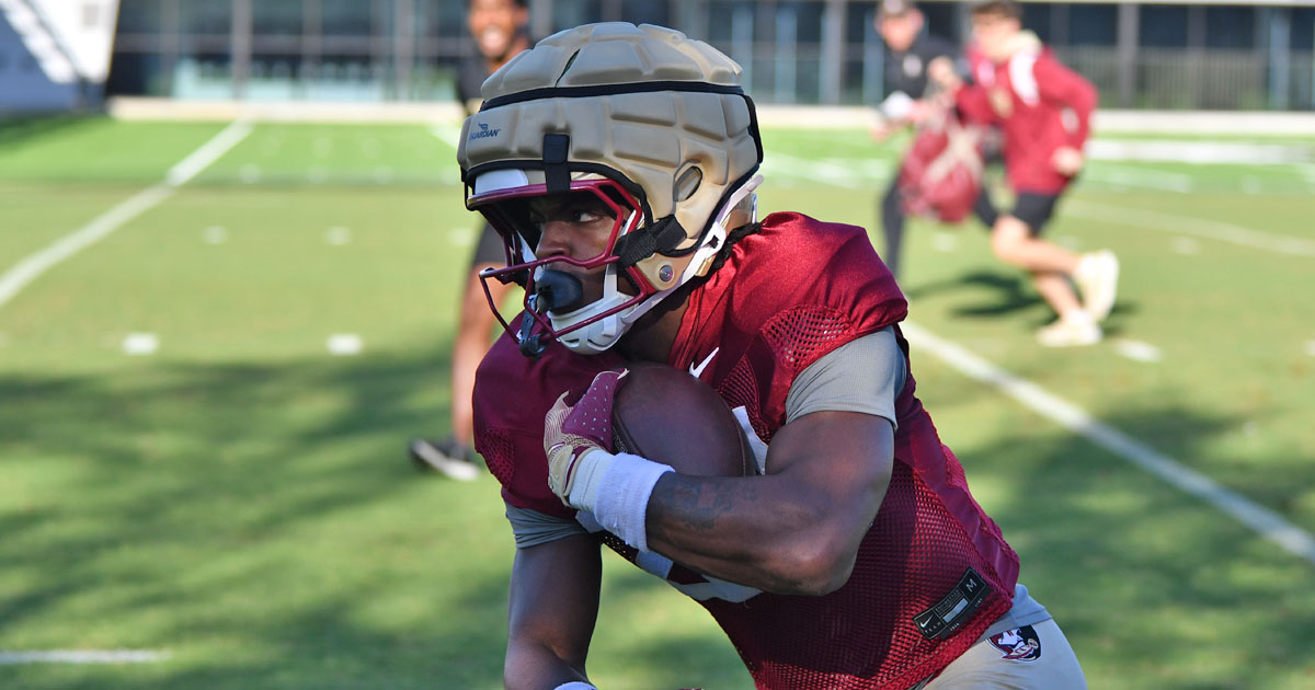 Florida State freshman running back Amari Thomas. (Gene Williams/Warchant)