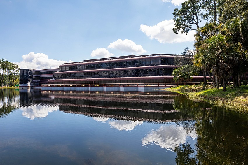 The former AT&T American Transtech campus in Baymeadows at 8000 Baymeadows Way could be demolished to make way for speculative warehouses.