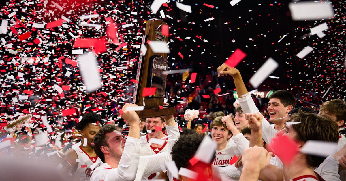 The Miami RedHawks hold off Toledo to keep a perfect season at 30-0