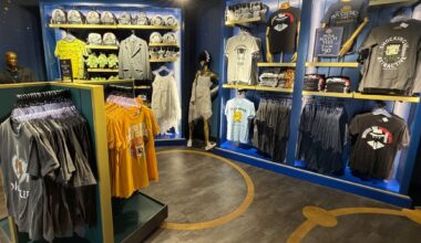 Epic Universe t-shirt refresh at the CityWalk Epic Universe Preview Center shop.