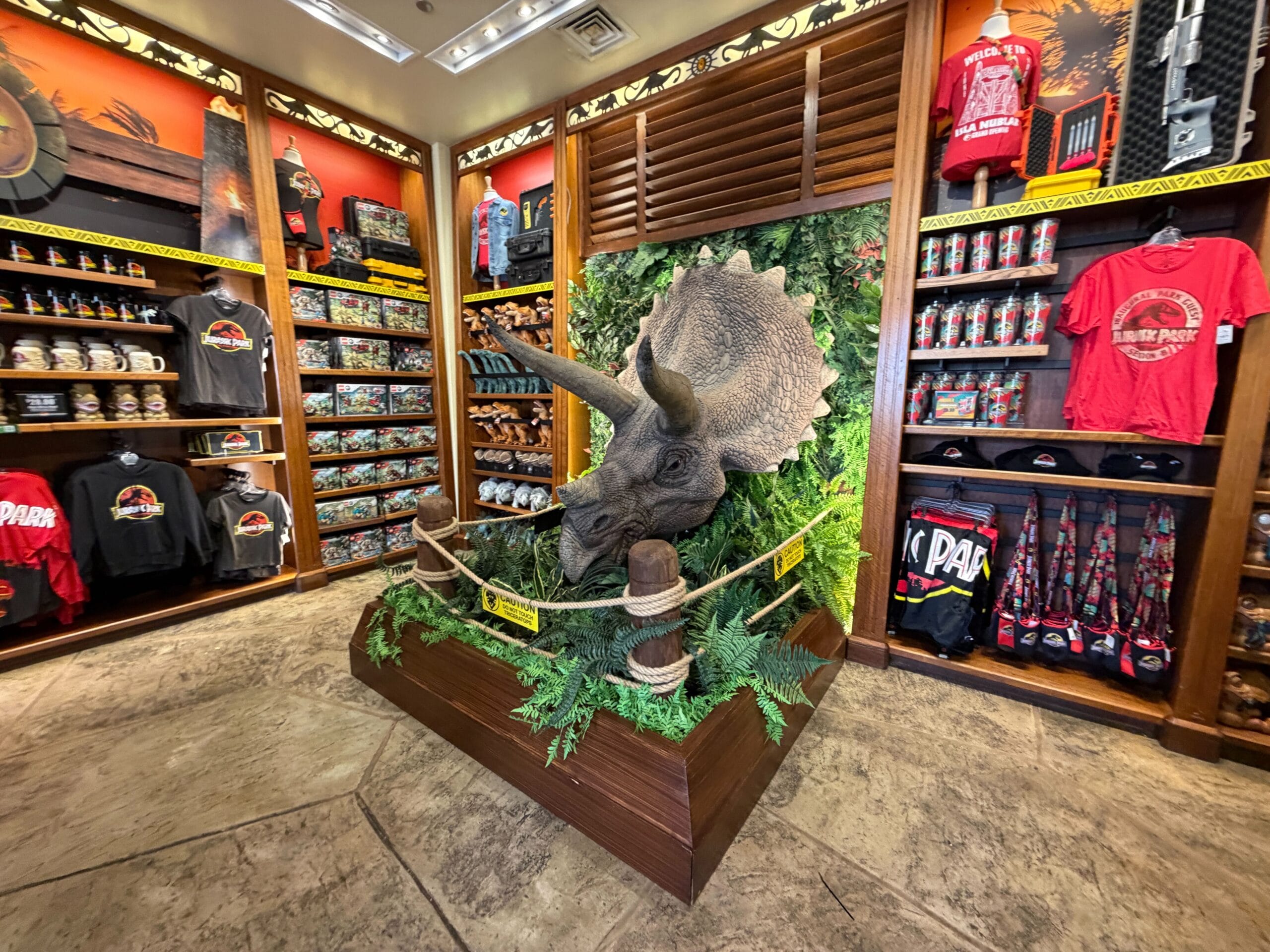 Triceratops Head Mount Photo Op at Islands of Adventure