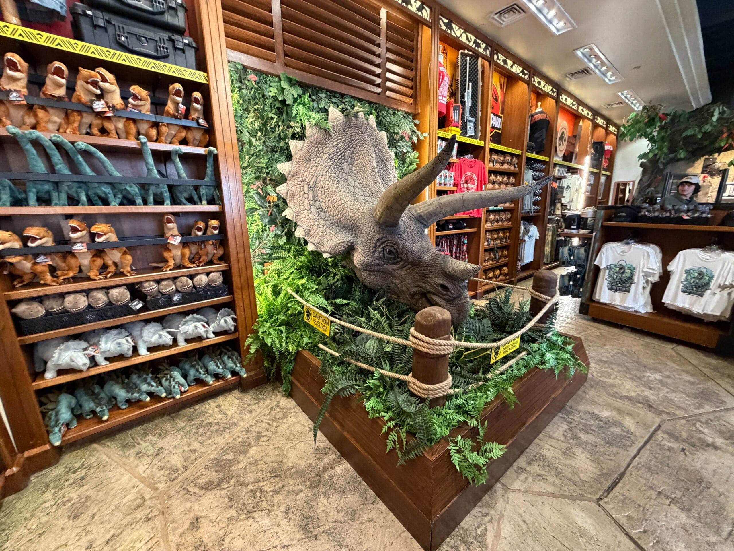 Triceratops Head Mount Photo Op at Islands of Adventure