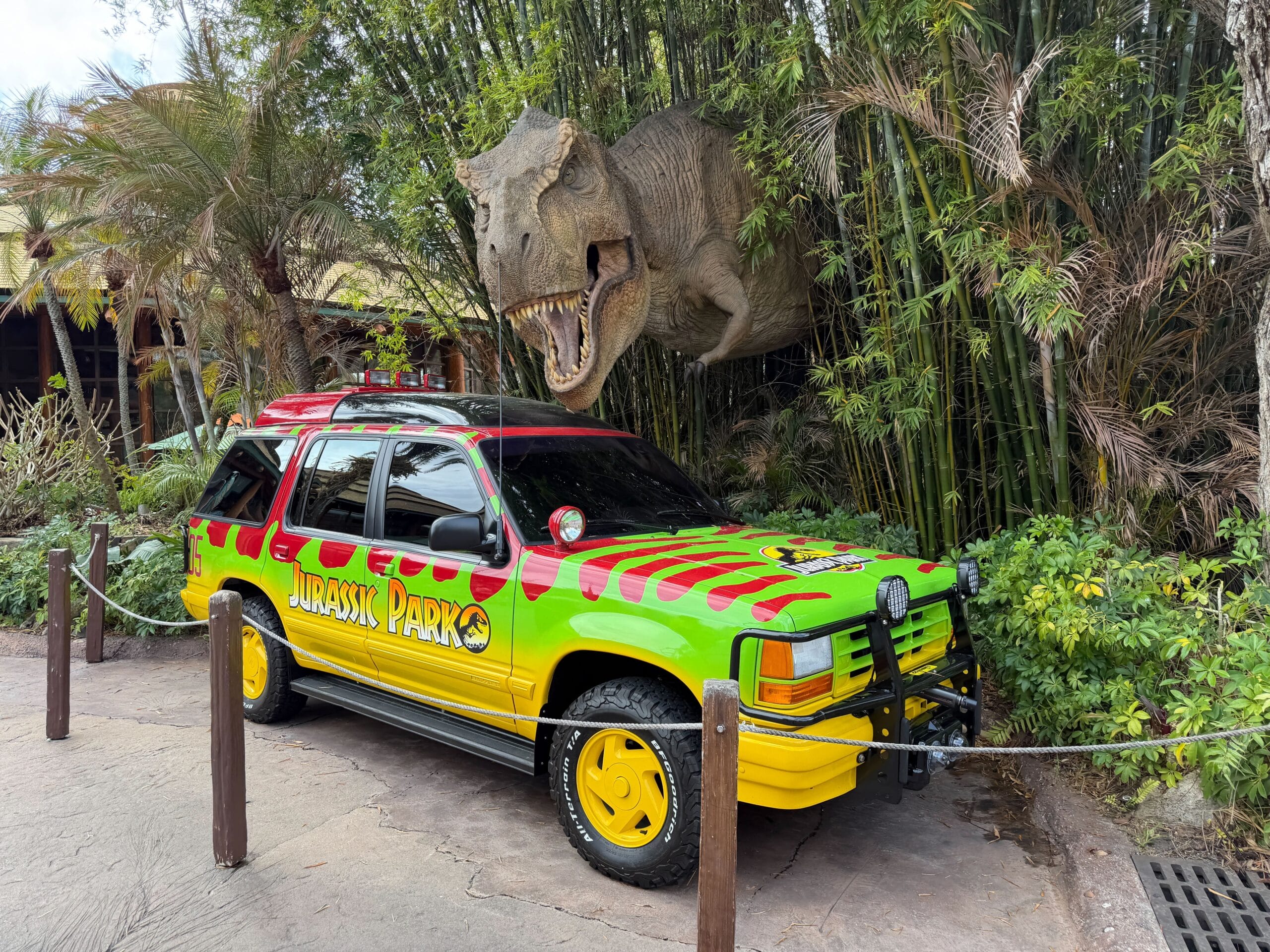 Jurassic Park's Ford Explorer Photo Op Re-Added at Islands of Adventure