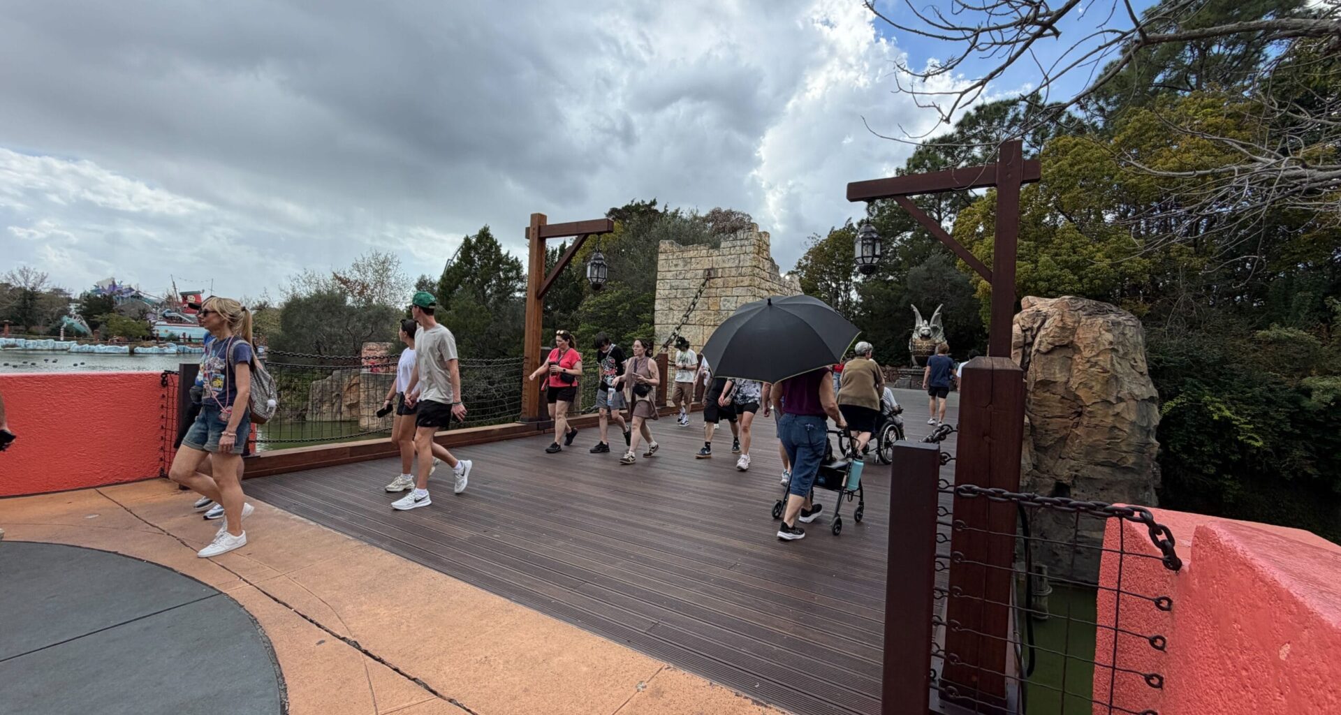 Lost Continent Bridge Construction Complete at Universal Islands of Adventure