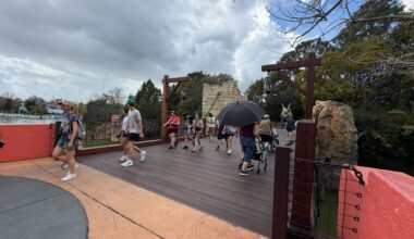 Lost Continent Bridge Construction Complete at Universal Islands of Adventure