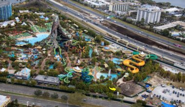 Cabanas Begin to Take Shape at Universal’s Volcano Bay