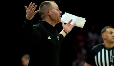 Miami (Ohio) coach Travis Steele fined $2,500 for halftime outburst, pushing over speaker