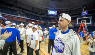 Florida basketball coach Todd Golden.