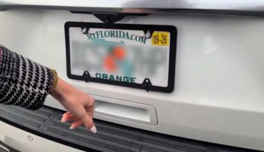 Florida law challenged in federal court after drivers face criminal charges for ‘obscuring’ license plates with frames