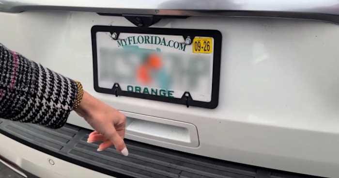 Florida law challenged in federal court after drivers face criminal charges for ‘obscuring’ license plates with frames