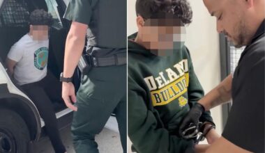 Florida sheriff parades two pint-sized perps, 10 and 11, in front of camera after they allegedly threatened to shoot classmates