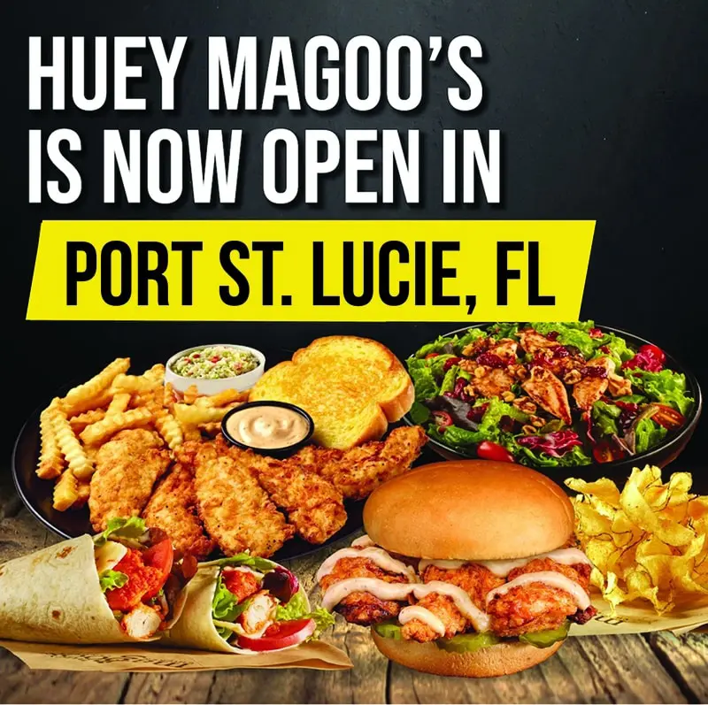 Huey Magoo's is now open in Port St. Lucie, FL