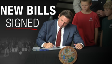 Florida Gov. Ron DeSantis signs first new laws of 2026