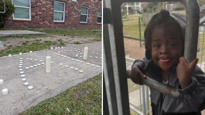 Family of A’hmari Robinson shares stories at candlelight vigil days after his death; ‘sippy cup was his best friend’