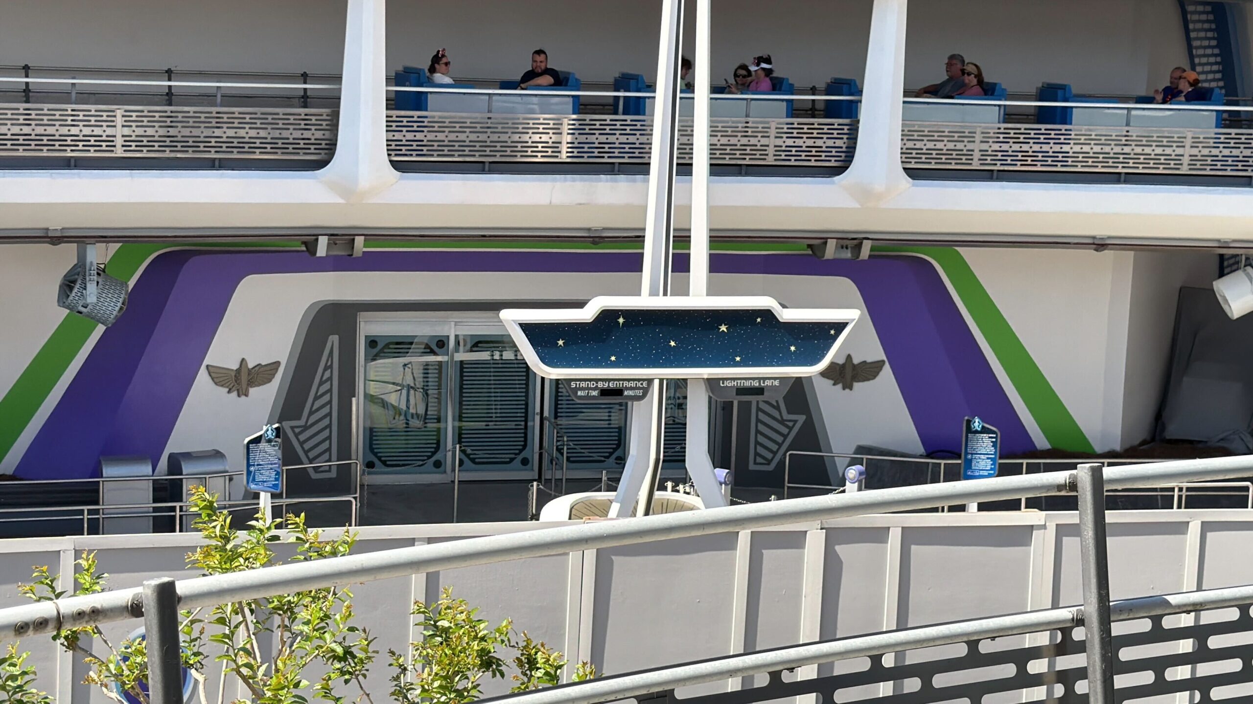 Updated paintjob on Buzz Lightyear's Space Ranger Spin March 2026