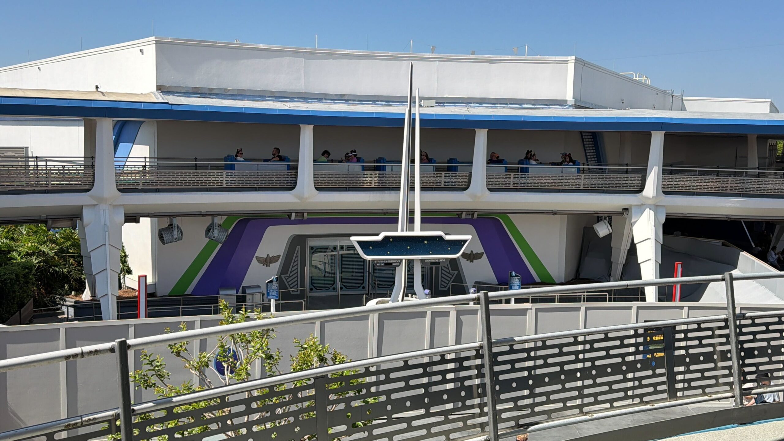 Updated paintjob on Buzz Lightyear's Space Ranger Spin March 2026