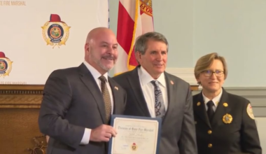 Leon County firefighter recognized as Florida’s Volunteer Firefighter of the Year