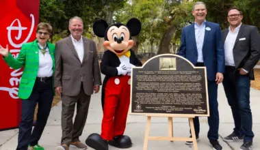 The City of Orlando Honors Walt Disney World Announcement Site