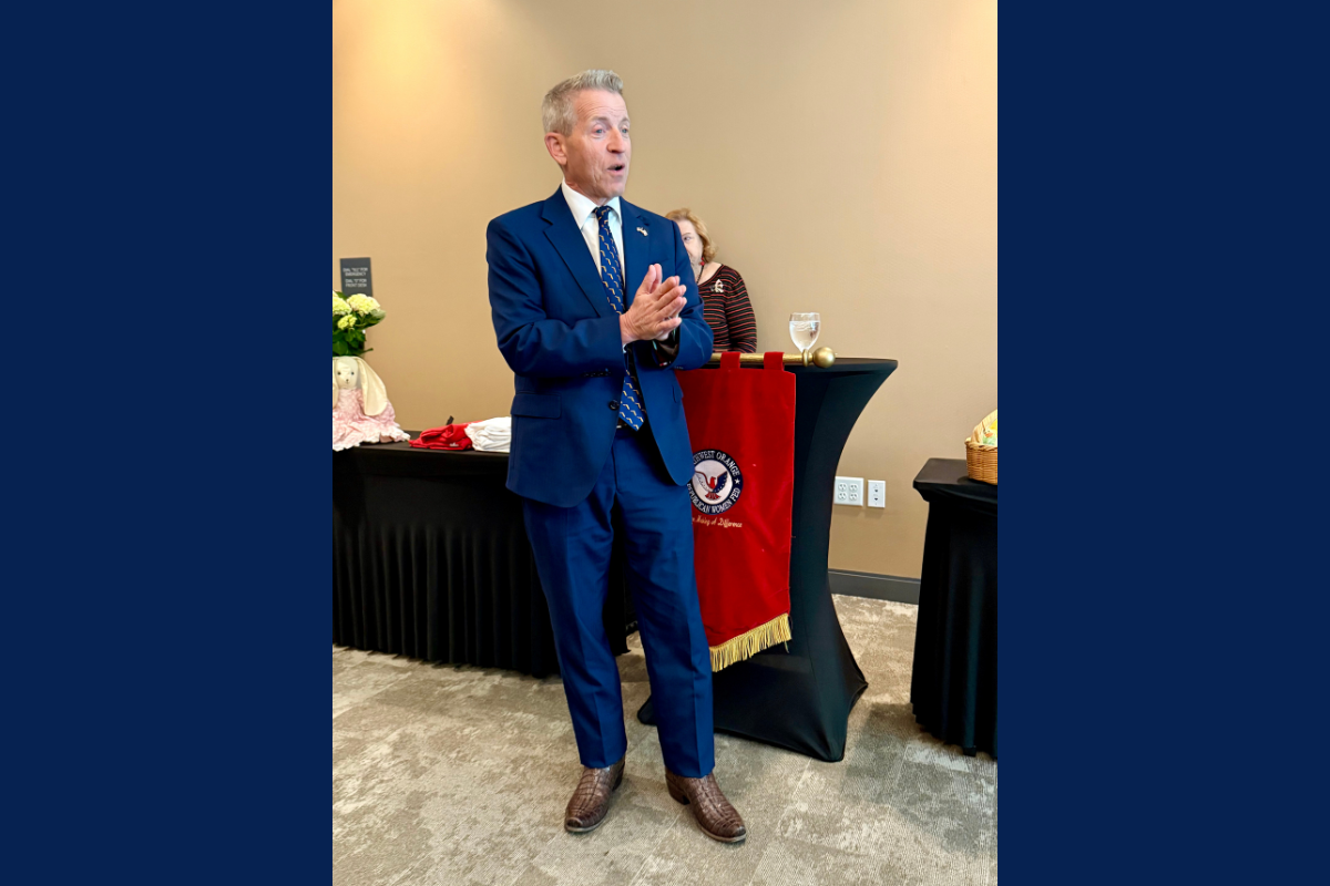 Former speaker of the Florida House of Representatives Paul Renner shared more about his campaign at the Thursday NORWF meeting.