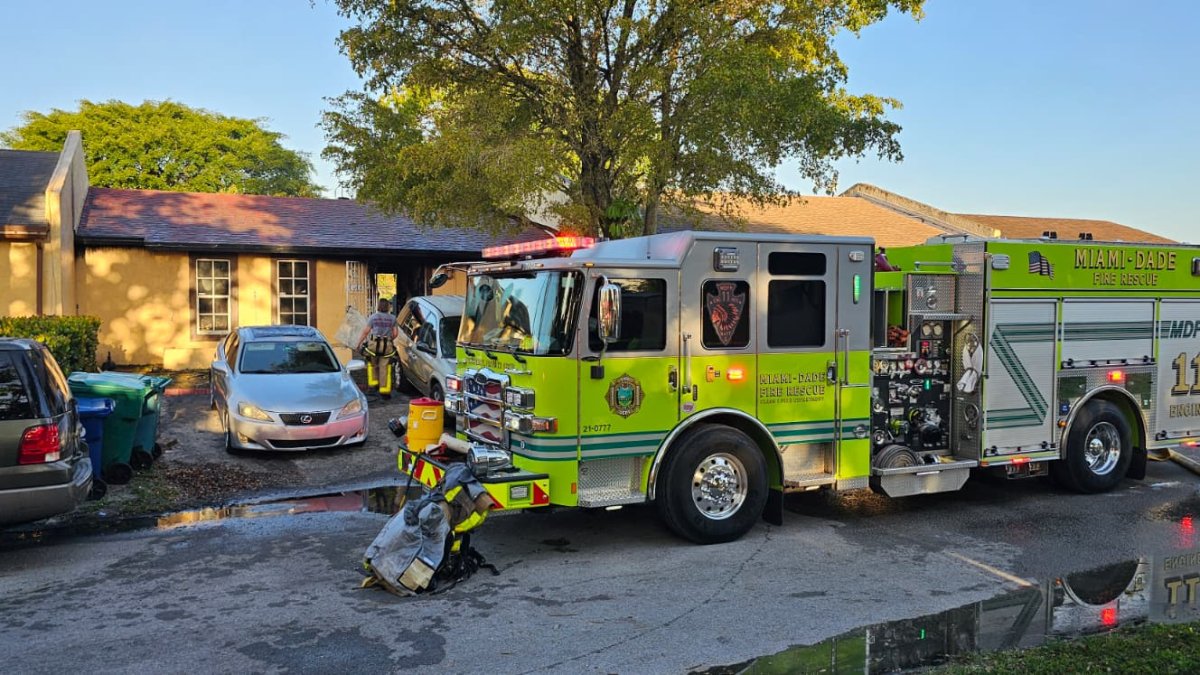 House fire in Miami-Dade prompts large emergency response – NBC 6 South Florida