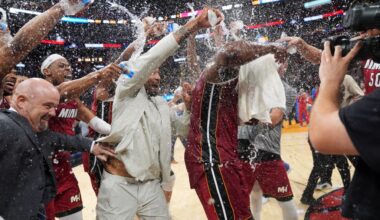 Bam Adebayo with Miami Heat record night in win vs. Wizards