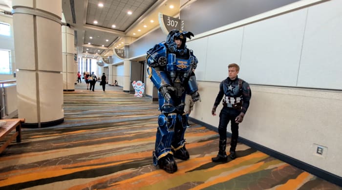 Want to cosplay at MEGACON Orlando? Cardboard, thrift stores and a little paint go a long way