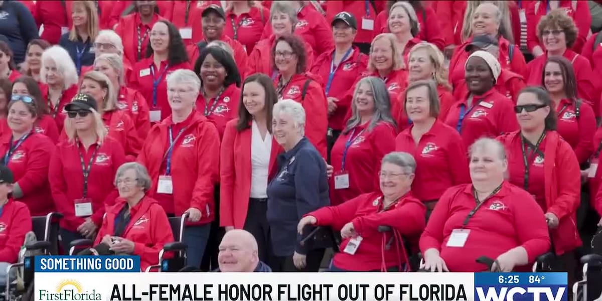 All-female Honor Flight out of Florida