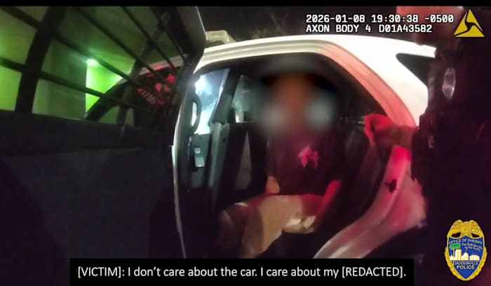 JSO releases body camera footage, shares warning after woman’s car was stolen with her 19-month-old child inside