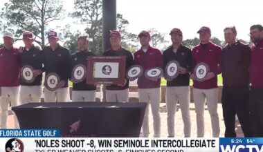 FSU men’s golf takes first at Seminole Intercollegiate