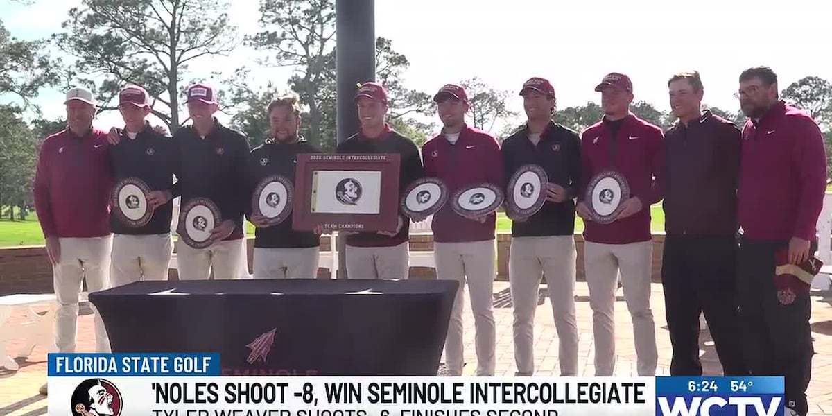 FSU men’s golf takes first at Seminole Intercollegiate