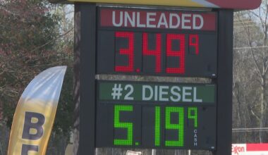 Diesel prices exceed $5 in Tallahassee