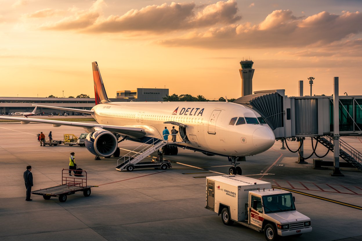Delta airlines atlanta to tallahassee flight diverts mid‑air