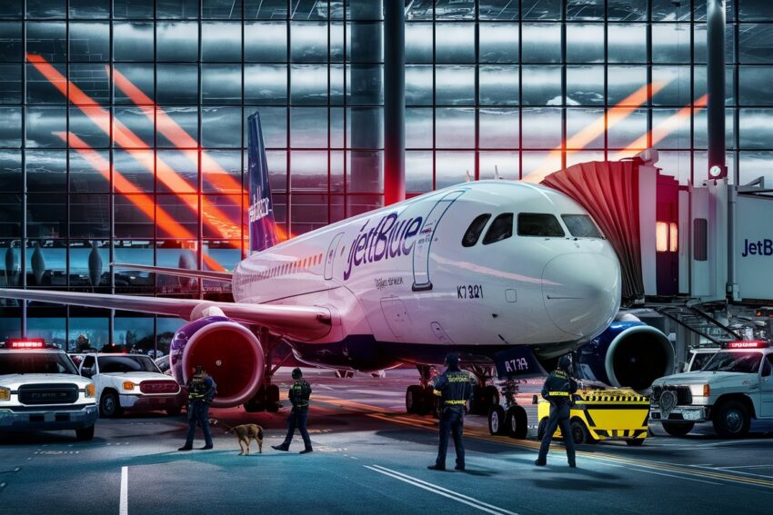 Bomb threat panic delays jetblue flight b6-514 from fort lauderdale (fll) to new york john f. Kennedy international airport (jfk) three hours at fort lauderdale airport — and the shockwaves were immediate.