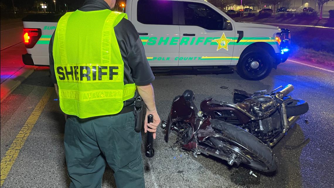 29-year-old Hillsborough County motorcyclist killed in Lakeland crash after being hit by 2 vehicles
