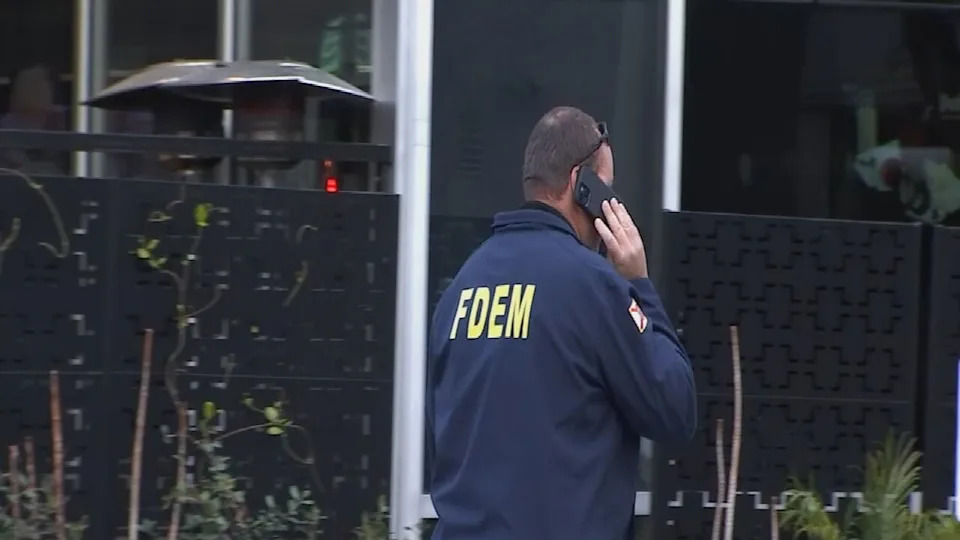 Orange County Fire Rescue responded Thursday morning after a resident reported possible structural issues at The Rialto building.