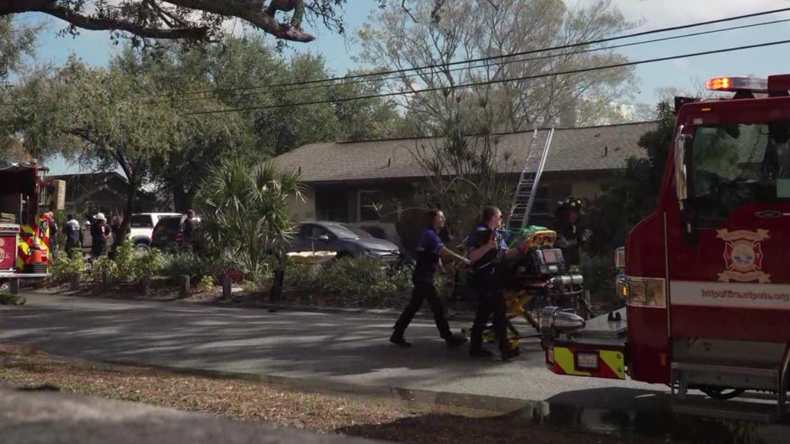 2 hospitalized after fire breaks out at St. Pete duplex