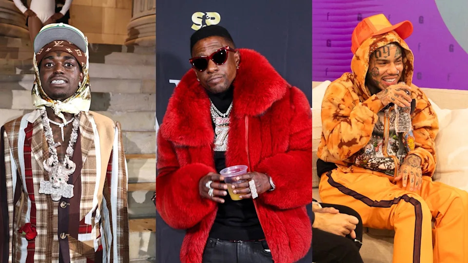 Kodak Black, Boosie Badazz, and 6ix9ne
