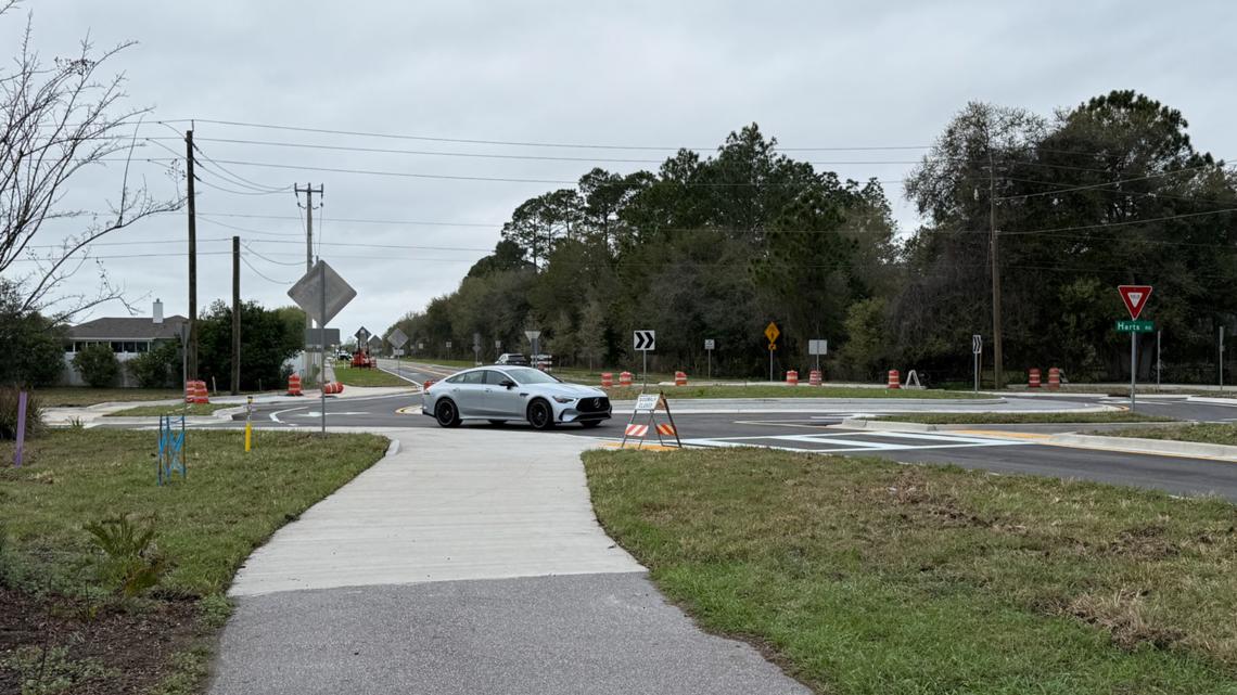Yulee roundabout opens after months of construction delays