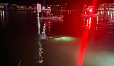Driver rescued after vehicle submerges in water near St. Pete Beach