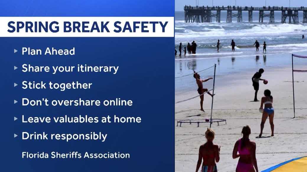 Spring break safety tips for Florida visitors