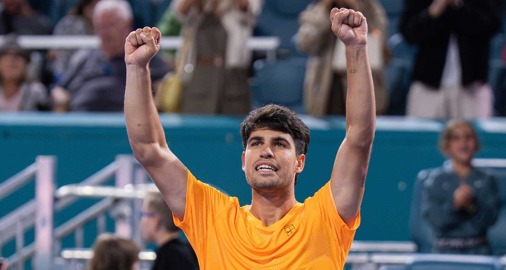 Carlos Alcaraz cuts through the noise to beat Joao Fonseca in Miami | ATP Tour