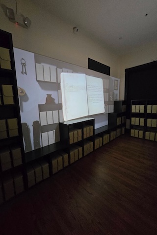 Animation within exhibition.