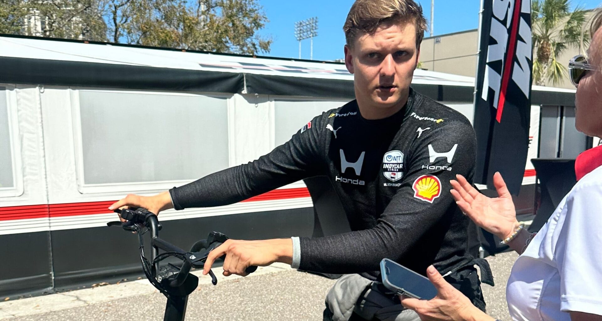 Mick Schumacher’s IndyCar debut ends in crash at St. Pete Grand Prix