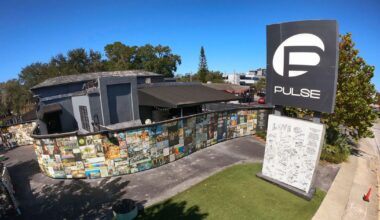Demolition has begun for the Pulse nightclub in Orlando to make way for a memorial of the 2016 mass shooting