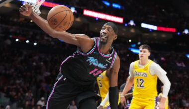 Miami Heat lose against the L.A. Lakers, as the Lakers celebrate their season-best winning streak of 8 games