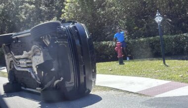 Tiger Woods charged with DUI after rollover crash in Florida, authorities say